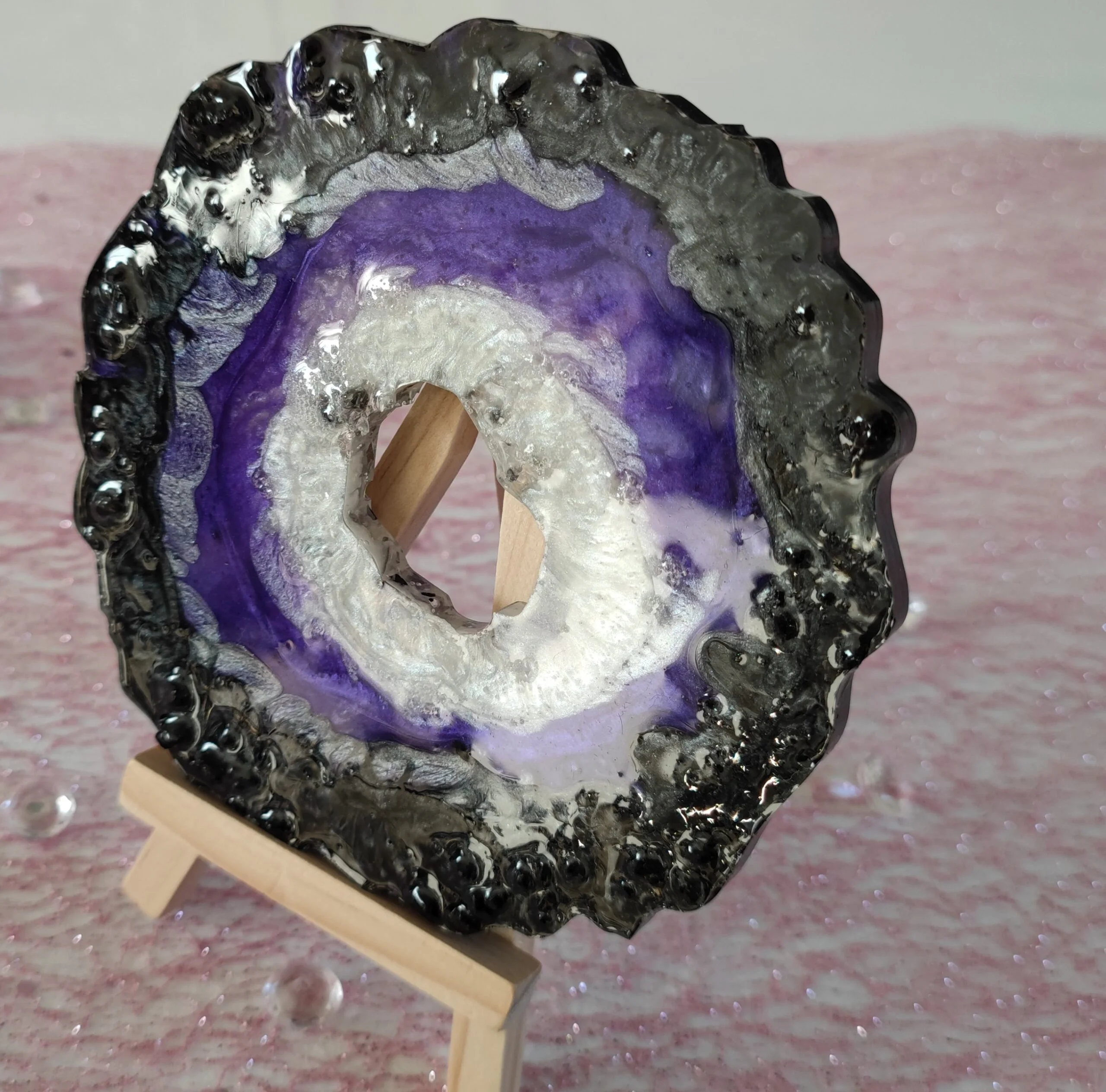 imitation geode epoxy modèle 6
