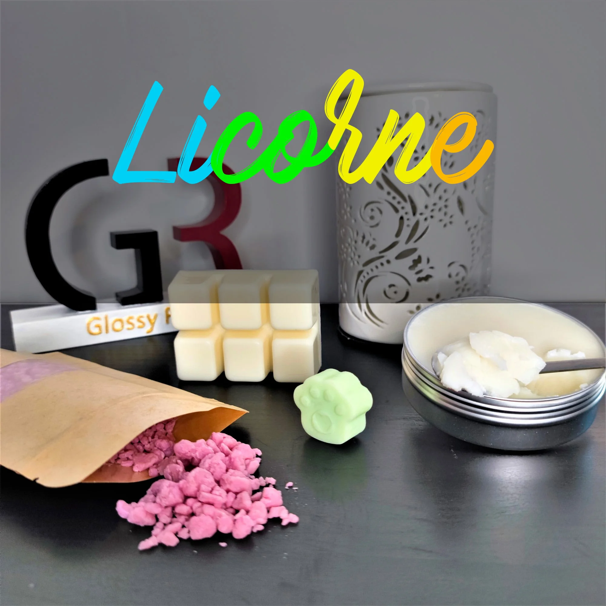 Gamme fondants parfumés licorne
