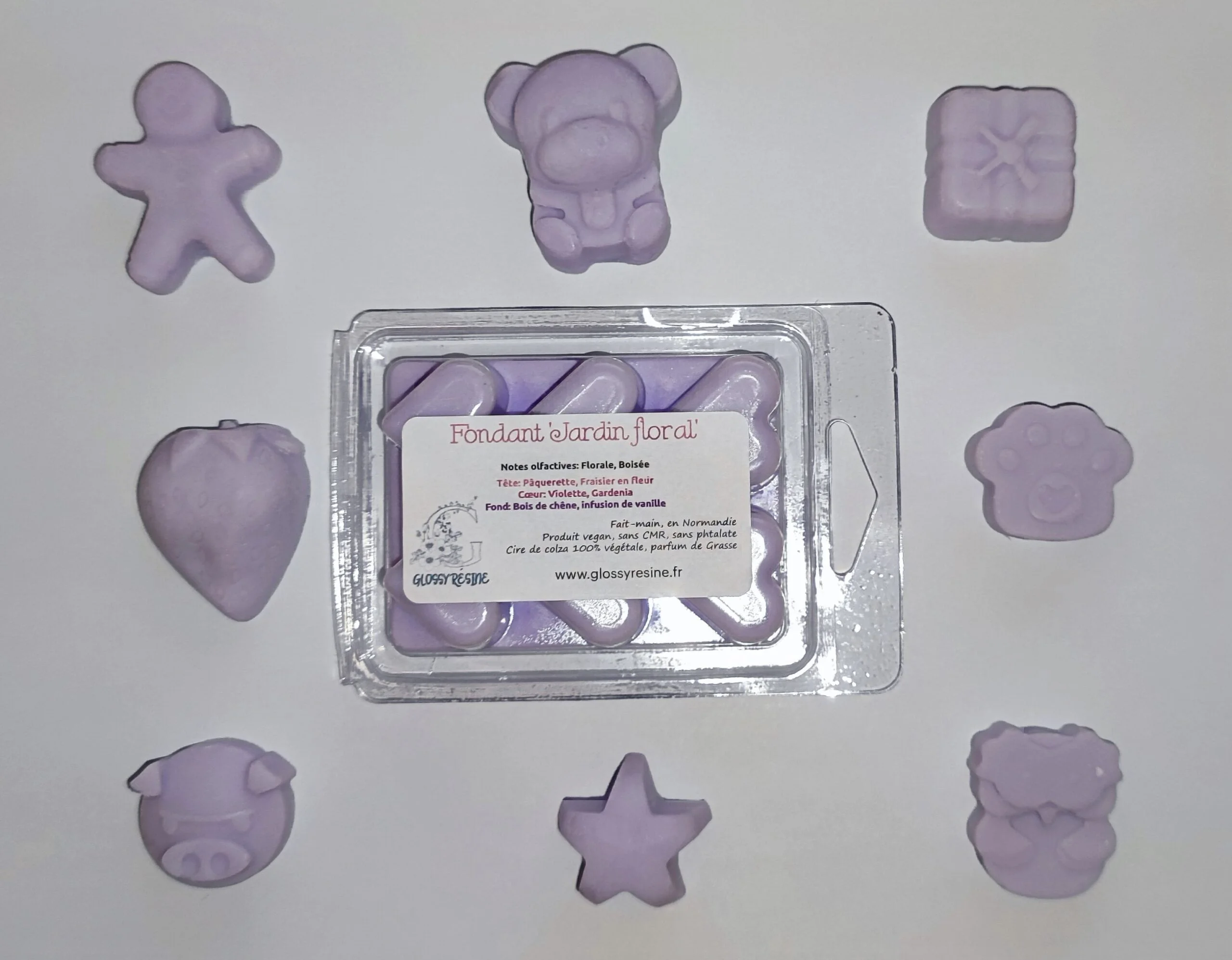 Fondant parfumé jardin floral
