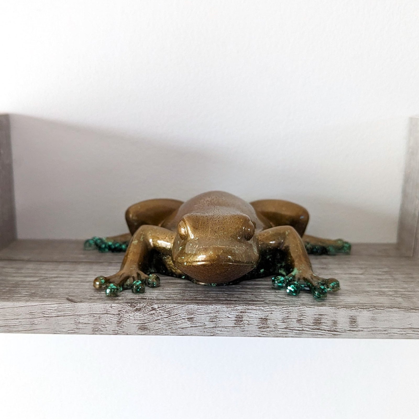 Décoration de maison en forme de grenouille